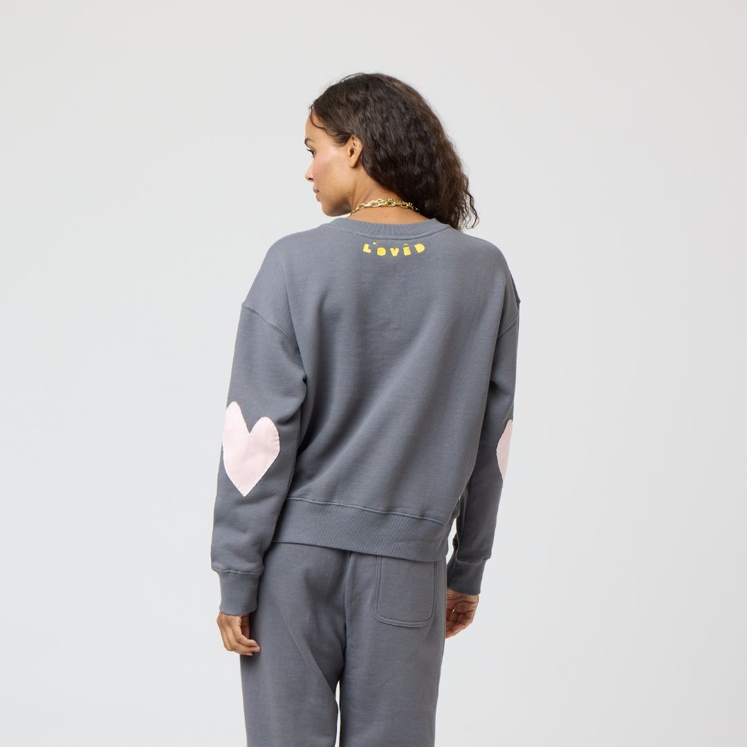 Kerri Rosenthal Heart orders Sweatshirt XS