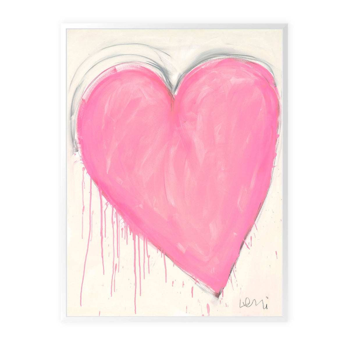 In My Heart Art Print – KERRI ROSENTHAL