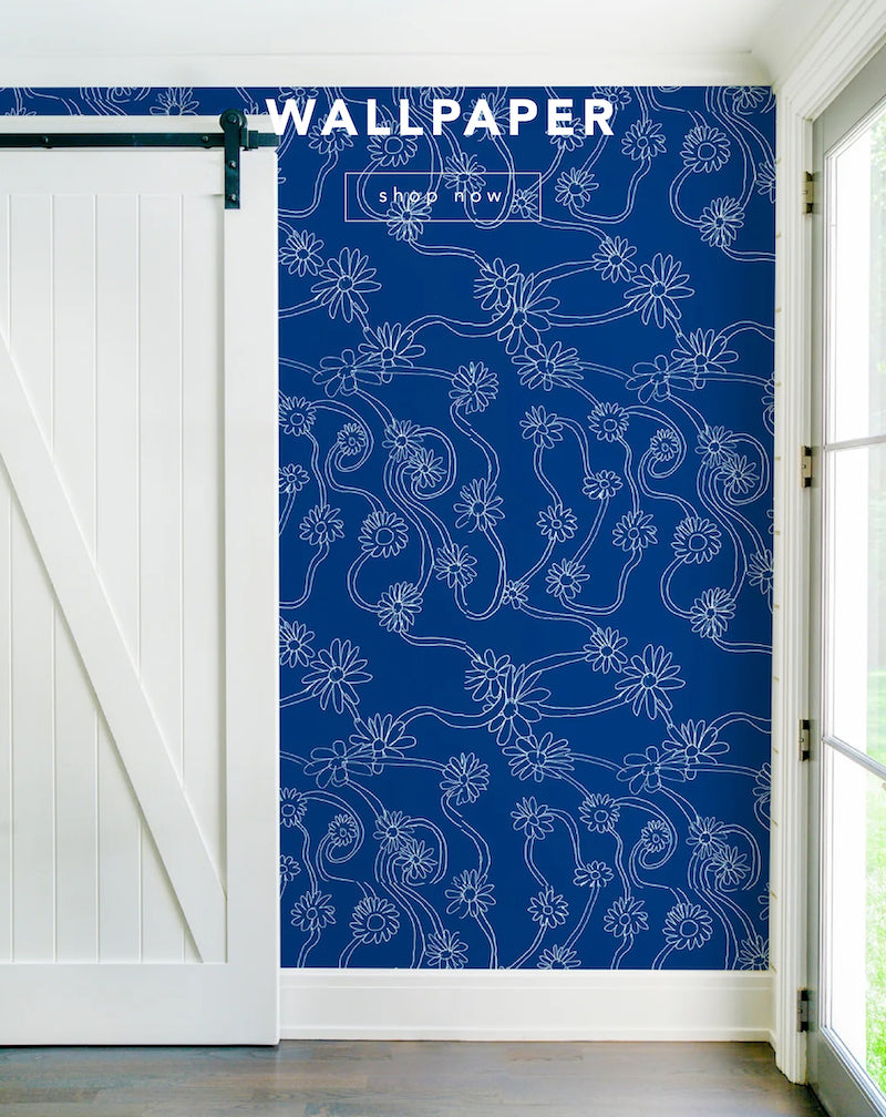 modern cute designer wallpaper - home decor wall paper by Kerri Rosenthal