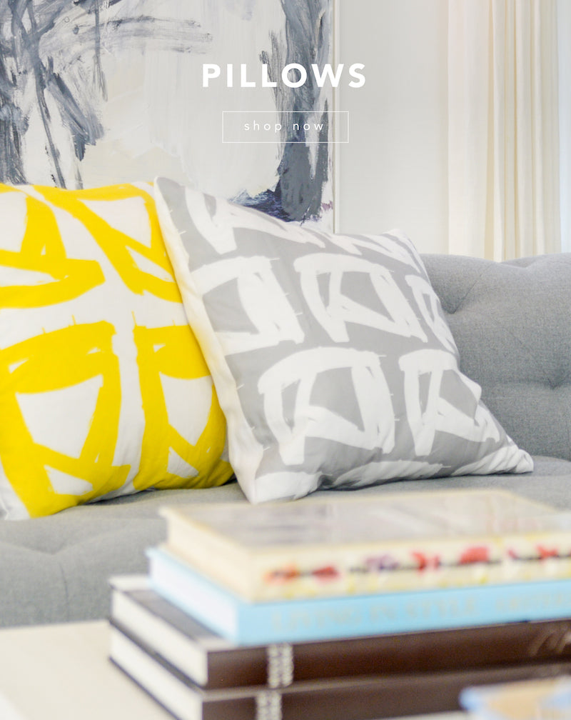 modern designer throw pillow - coastal home decor pillows by Kerri Rosenthal