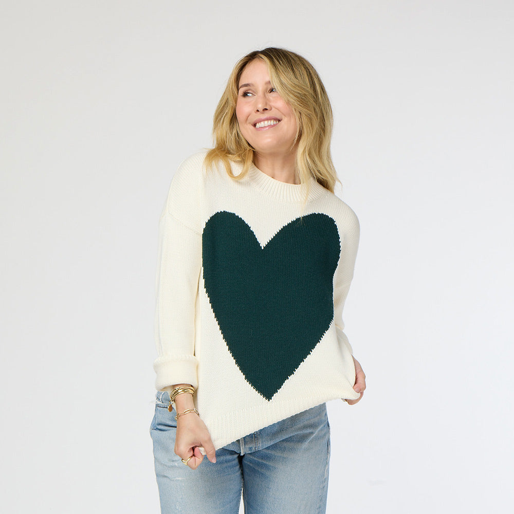 Kerri Rosenthal Heart orders Sweatshirt XS